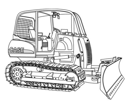 Case 650L Tier3 Crawler Dozer Service Repair Manual