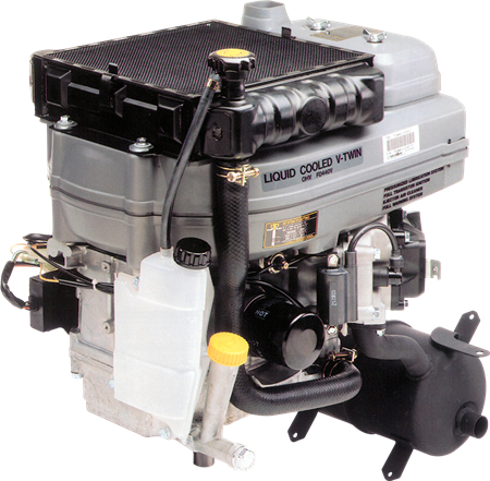 Kawasaki FD440V, FD501V, FD590V, FD611V 4-stroke liquid-cooled v-twin gasoline Engine
