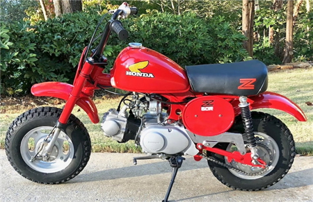 Honda Z50R Series Motorcycle Service Repair Manual