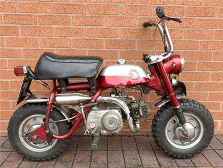 Honda Z50A Motorcycle Service Repair Manual