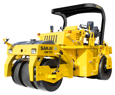 Sakai GW750 Vibratory Pneumatic Roller Service Repair Manual