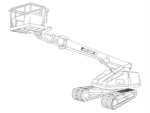 Aichi SR182 / ISR602 Self Propelled Aerial Platform Service Repair Manual