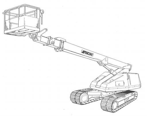 Aichi SR-210 Self-Propelled Aerial Platform Service Repair Manual