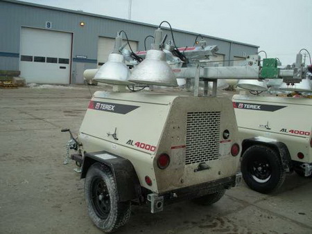 Terex AL4000 Series Light Tower Operation & Service Manual