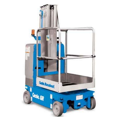 Genie GR-12, GR-15, GR-20, QS-12R, QS-15R, QS-20R, QS-12W, QS-15W, QS-20W Personnel Lift