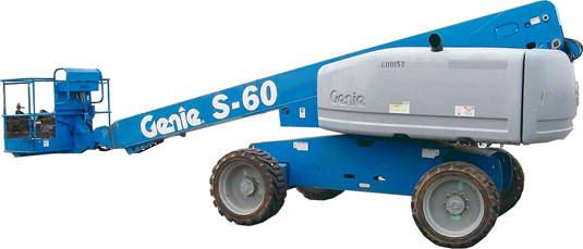 Genie S-60 Boom Lift Parts Manual (Serial Number Range: from SN 001 to 652)