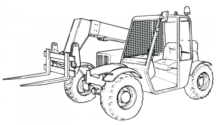 Terex Lift TX51-19S Telehandler Parts Manual