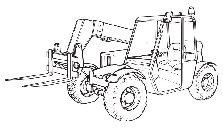 Terex Lift TX51-19 Telehandler Parts Manual