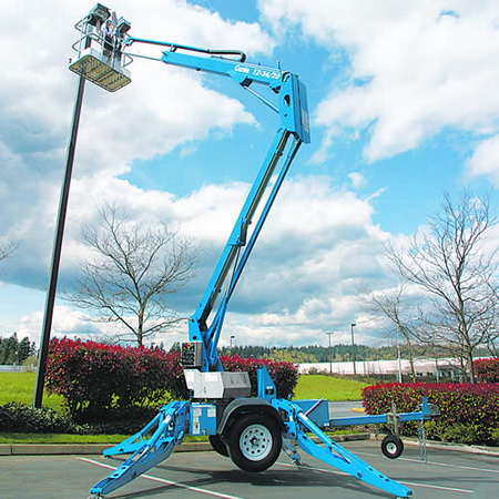 Genie TZ-34, TZ-20 Towed Aerial Lift Parts Manual