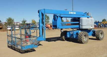 Genie Z-60, Z-34 Boom Lift Parts Manual (Serial Number Range: to SN 1089)