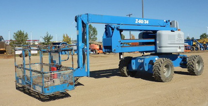 Genie Z-60, Z-34 Boom Lift Parts Manual (Serial Number Range: from SN 4001 to 4550)