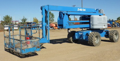 Genie Z-60, Z-34 Boom Lift Parts Manual (Serial Number Range: from SN 4551)