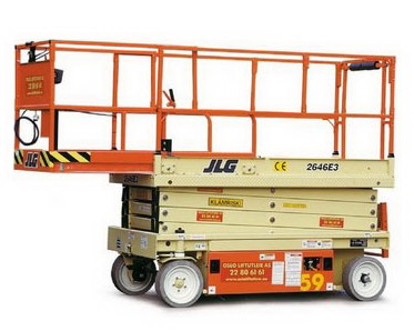 JLG 1532E, 1932E, 2033E, 2046E, 2646E, 2658E Sizzor Lifts Operators and Safety Manual