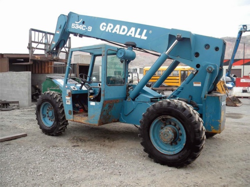 GRADALL 534C-9, 534C-10 Telehandlers Parts Manual (P/N – 2460-4100)