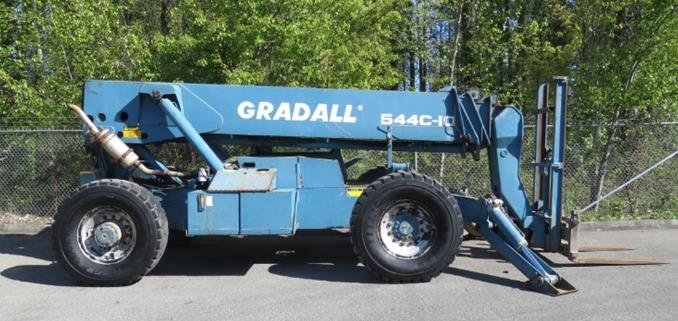 GRADALL 544C-10 Telehandler Illustrated Parts Manual (P/N – 91164001)