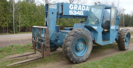 GRADALL 534B Telehandler Service Repair Manual (P/N – 9103-1390)