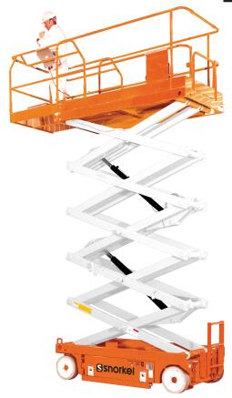 Snorkel X26N Aerial Work Platform Service & Parts Manual