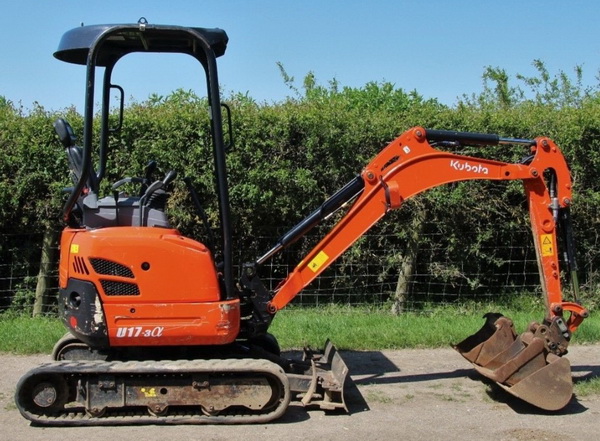 Kubota U17-3α Excavator Service Repair Manual