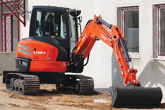 Kubota U48-4, U55-4 Excavator Service Repair Manual