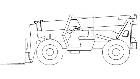 Gehl 883 Dynalift Series Telescoping Boom Forklift Operator’s Manual