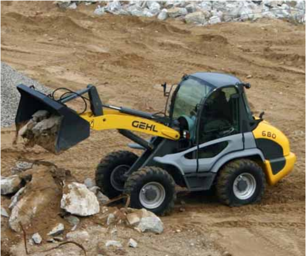 Gehl 680 All-Wheel Steer Loader Operator’s Manual