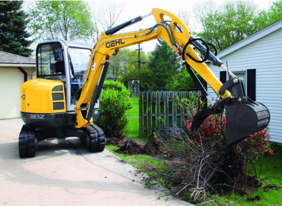 Gehl 383Z Compact Excavator Operator’s Manual