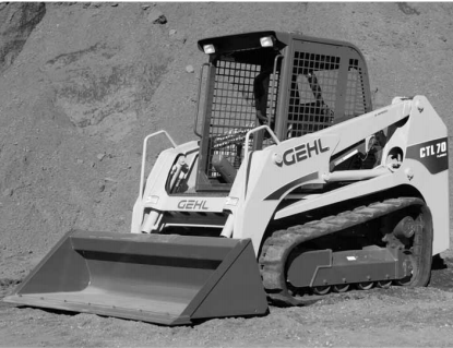 Gehl CTL60, CTL70, CTL80 Compact Track Loader Operator’s Manual