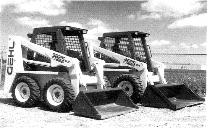 Gehl 3725, 3825, 4525, 4625 Skid Loaders Operator’s Manual