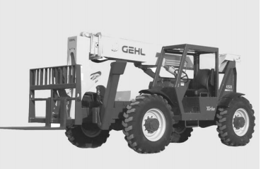 Gehl RS8 / RS6 Telescopic Handler Operator’s Manual