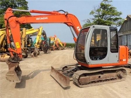 Hitachi EX60-5, EX75UR-3, EX75URLC-3 Excavator