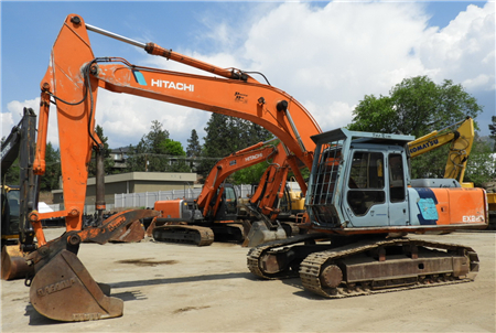 Hitachi EX220, EX220LC Hydraulic Excavator Equipment Components Parts Catalog