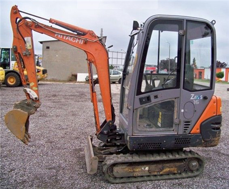 Hitachi ZAXIS 16, ZAXIS 18, ZAXIS 25 Excavator Operator’s Manual