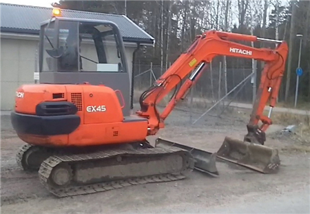 Hitachi EX12, EX15, EX22, EX25, EX30, EX35, EX40, EX45 Excavator