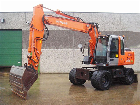 Hitachi ZAXIS 130W Wheeled Excavator Parts Catalog