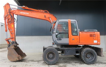 Hitachi ZAXIS 160W Wheeled Excavator Service Repair Manual