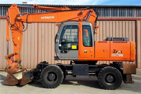 Hitachi ZAXIS 180W Wheeled Excavator Parts Catalog