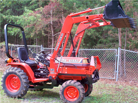 Kubota B1550, B1550HST, B1750, B1750HST, B2150, B2150HST Tractors