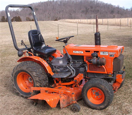 Kubota B7100HST, B6100HST Tractors Service Repair Manual