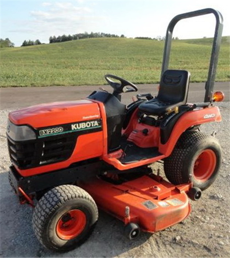 Kubota BX1800, BX2200 Tractor Service Repair Manual