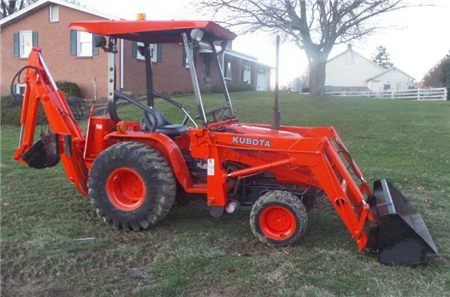 Kubota B20 Backhoe-Loader Tractor Parts Manual