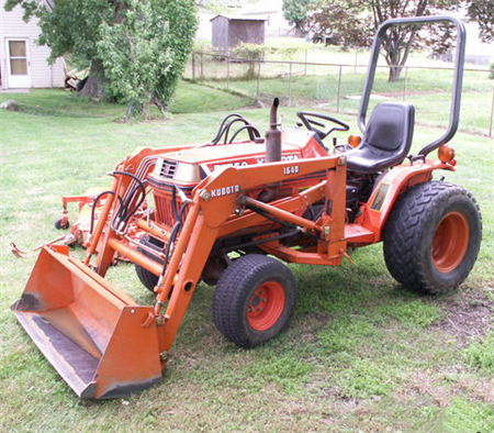 Kubota B1640A Loader Parts Manual