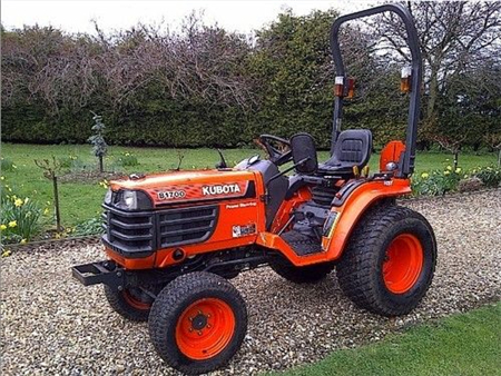 Kubota B1700D Tractor Parts Manual