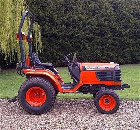 Kubota B1700E Tractor Parts Manual