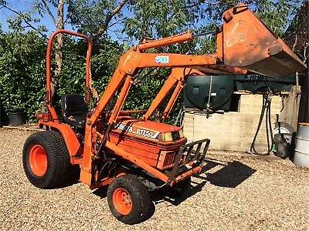 Kubota B1750HST-D Tractor Parts Manual