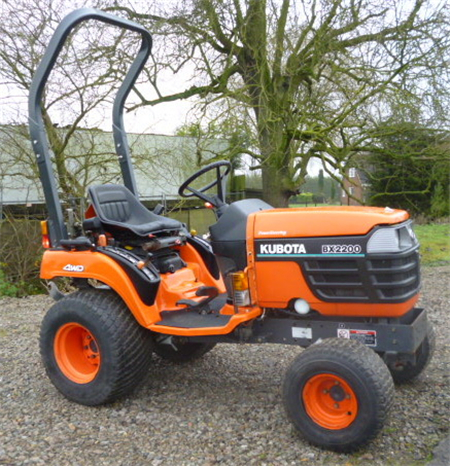 Kubota BX2200D Tractor Parts Manual