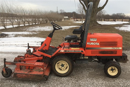 Kubota F2400 Front Deck Mower Parts Manual