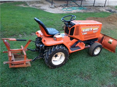 Kubota G4200H Riding Lawn Mower Parts Manual