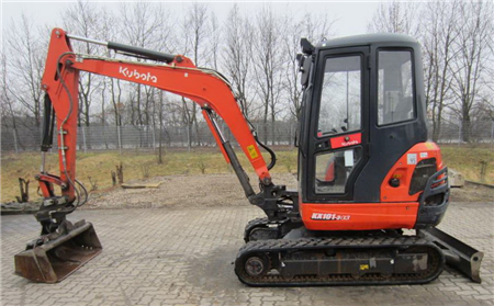 Kubota KX101 Mini Excavator Spare Parts Catalog