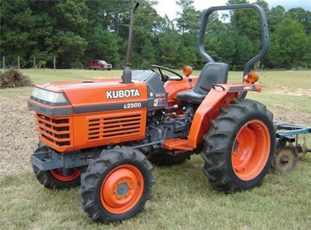 Kubota L2500F Tractor Parts Manual