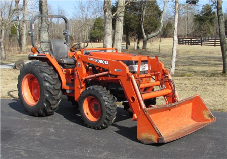 Kubota L3410DT, L3410GST, L3410HST Tractors Parts Manual